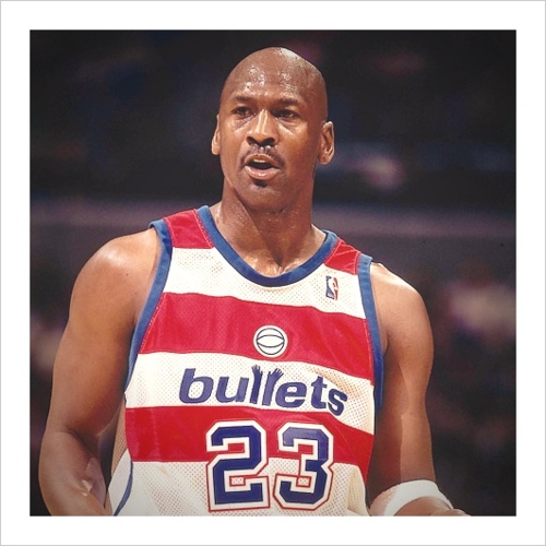 wizards #23 michael jordan blue jersey